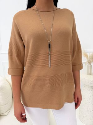 ModnaKiecka.pl - Sweter damski casual ze sklepu: ModnaKiecka.pl w kategorii: Swetry damskie - zdjęcie 64ECE52-355-6290_23071389