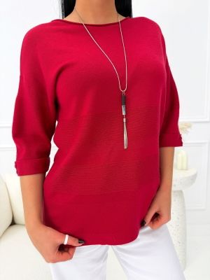 Sweter damski na zimę ModnaKiecka.pl ze sklepu: ModnaKiecka.pl w kategorii: Swetry damskie - zdjęcie 64ECE52-355-6290_23071391
