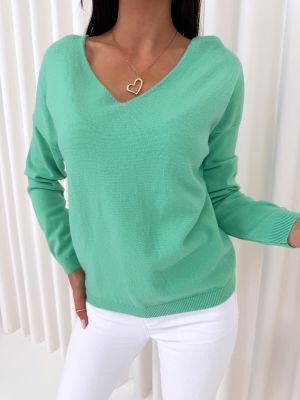 Sweter damski na zimę ModnaKiecka.pl ze sklepu: ModnaKiecka.pl w kategorii: Swetry damskie - zdjęcie 64ECE52-355-6290_23071529