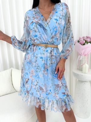 Sukienka casual ModnaKiecka.pl ze sklepu: ModnaKiecka.pl w kategorii: Sukienki - zdjęcie 64ECE52-355-6290_23071560