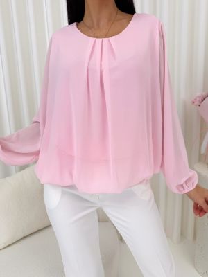 Bluzka damska casual ModnaKiecka.pl ze sklepu: ModnaKiecka.pl w kategorii: Bluzki damskie - zdjęcie 64ECE52-355-6290_23071619