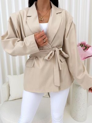 Marynarka casual ModnaKiecka.pl ze sklepu: ModnaKiecka.pl w kategorii: Marynarki damskie - zdjęcie 64ECE52-355-6290_23071620