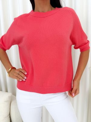 Sweter damski na wiosnę ModnaKiecka.pl ze sklepu: ModnaKiecka.pl w kategorii: Swetry damskie - zdjęcie 64ECE52-355-6290_23071664