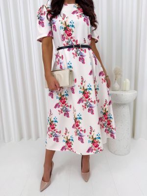 Sukienka na wiosnę ModnaKiecka.pl ze sklepu: ModnaKiecka.pl w kategorii: Sukienki - zdjęcie 64ECE52-355-6290_23072077