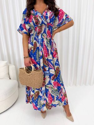 Sukienka w stylu boho ModnaKiecka.pl ze sklepu: ModnaKiecka.pl w kategorii: Sukienki - zdjęcie 64ECE52-355-6290_23072186