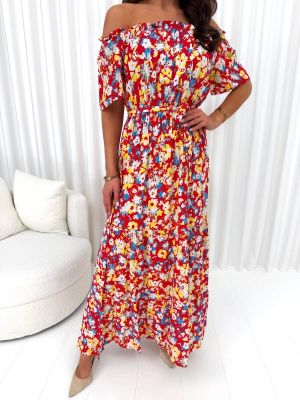 Sukienka w stylu boho na wiosnę ModnaKiecka.pl ze sklepu: ModnaKiecka.pl w kategorii: Sukienki - zdjęcie 64ECE52-355-6290_23072244