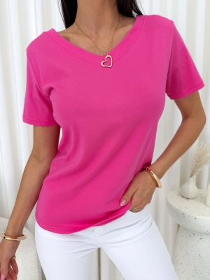 Bluzka damska casual ModnaKiecka.pl ze sklepu: ModnaKiecka.pl w kategorii: Bluzki damskie - zdjęcie 64ECE52-355-6290_23072411