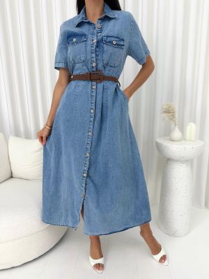 ModnaKiecka.pl - Sukienka casual ze sklepu: ModnaKiecka.pl w kategorii: Sukienki - zdjęcie 64ECE52-355-6290_23072449