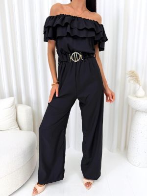 Kombinezon damski elegancki na wiosnę ModnaKiecka.pl ze sklepu: ModnaKiecka.pl w kategorii: Kombinezony damskie - zdjęcie 64ECE52-355-6290_23072568