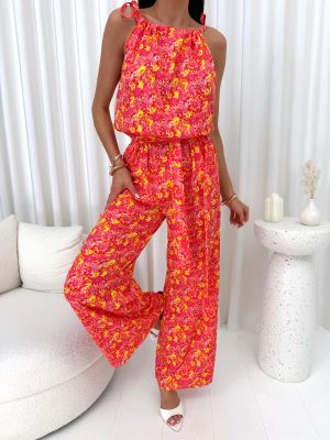 Kombinezon damski w stylu boho ModnaKiecka.pl ze sklepu: ModnaKiecka.pl w kategorii: Kombinezony damskie - zdjęcie 64ECE52-355-6290_23072725