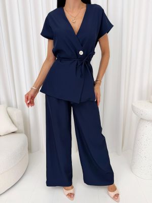Komplet elegancki ModnaKiecka.pl ze sklepu: ModnaKiecka.pl w kategorii: Komplety i garnitury damskie - zdjęcie 64ECE52-355-6290_23072858
