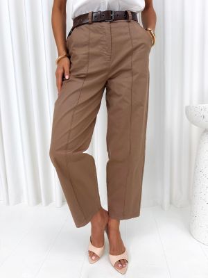 Spodnie damskie casual ModnaKiecka.pl ze sklepu: ModnaKiecka.pl w kategorii: Spodnie damskie - zdjęcie 64ECE52-355-6290_23072881