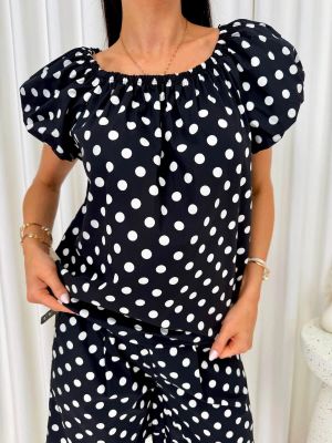 Bluzka damska casual ModnaKiecka.pl ze sklepu: ModnaKiecka.pl w kategorii: Bluzki damskie - zdjęcie 64ECE52-355-6290_23072905