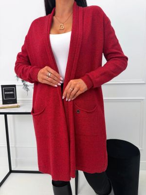 Sweter damski zimowy ModnaKiecka.pl ze sklepu: ModnaKiecka.pl w kategorii: Swetry damskie - zdjęcie 64ECE52-355-6290_23073032