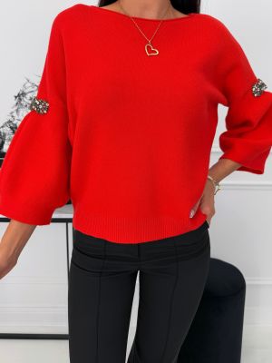 Sweter damski wiosenny ModnaKiecka.pl ze sklepu: ModnaKiecka.pl w kategorii: Swetry damskie - zdjęcie 64ECE52-355-6290_23073050