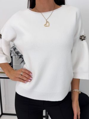 ModnaKiecka.pl - Sweter damski casual ze sklepu: ModnaKiecka.pl w kategorii: Swetry damskie - zdjęcie 64ECE52-355-6290_23073052