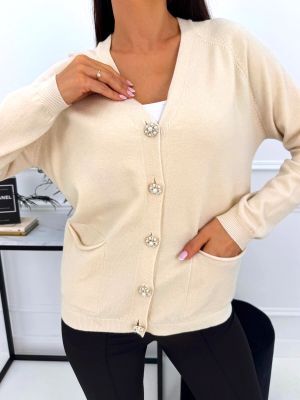 Sweter damski na wiosnę ModnaKiecka.pl ze sklepu: ModnaKiecka.pl w kategorii: Swetry damskie - zdjęcie 64ECE52-355-6290_23073094