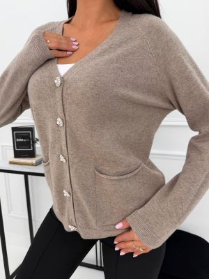 Sweter damski ModnaKiecka.pl ze sklepu: ModnaKiecka.pl w kategorii: Swetry damskie - zdjęcie 64ECE52-355-6290_23073096