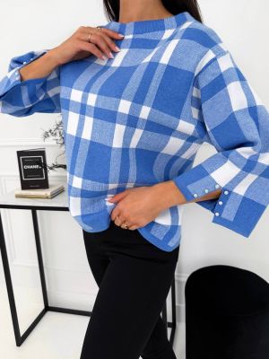 ModnaKiecka.pl - Sweter damski na wiosnę casual ze sklepu: ModnaKiecka.pl w kategorii: Swetry damskie - zdjęcie 64ECE52-355-6290_23073105