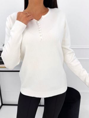Sweter damski na zimę ModnaKiecka.pl ze sklepu: ModnaKiecka.pl w kategorii: Swetry damskie - zdjęcie 64ECE52-355-6290_23073115