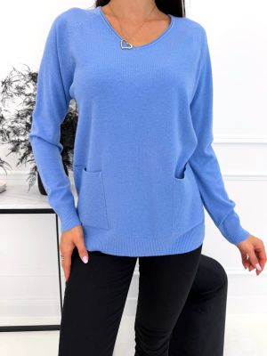 ModnaKiecka.pl - Sweter damski ze sklepu: ModnaKiecka.pl w kategorii: Swetry damskie - zdjęcie 64ECE52-355-6290_23073125