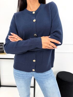 Sweter damski casual na wiosnę ModnaKiecka.pl ze sklepu: ModnaKiecka.pl w kategorii: Swetry damskie - zdjęcie 64ECE52-355-6290_23073245