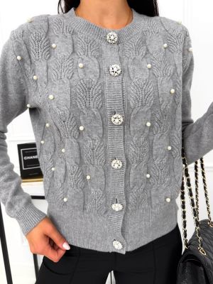 Sweter damski casual ModnaKiecka.pl ze sklepu: ModnaKiecka.pl w kategorii: Swetry damskie - zdjęcie 64ECE52-355-6290_23073309