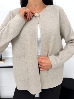 Sweter damski na zimę ModnaKiecka.pl ze sklepu: ModnaKiecka.pl w kategorii: Swetry damskie - zdjęcie 64ECE52-355-6290_23073310