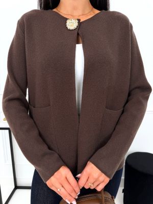 Sweter damski na zimę ModnaKiecka.pl ze sklepu: ModnaKiecka.pl w kategorii: Swetry damskie - zdjęcie 64ECE52-355-6290_23073313