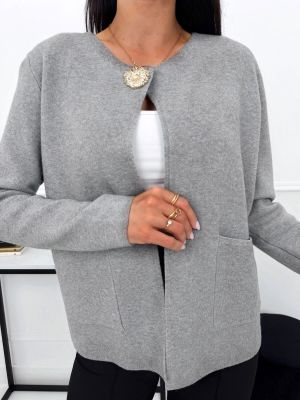 ModnaKiecka.pl - Sweter damski casual zimowy ze sklepu: ModnaKiecka.pl w kategorii: Swetry damskie - zdjęcie 64ECE52-355-6290_23073316