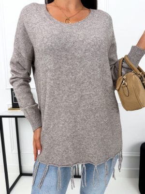 Sweter damski na zimę ze sklepu: ModnaKiecka.pl w kategorii: Swetry damskie - zdjęcie 64ECE52-355-6290_23073449