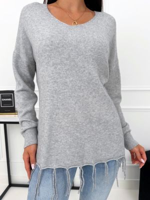 Sweter damski boho ze sklepu: ModnaKiecka.pl w kategorii: Swetry damskie - zdjęcie 64ECE52-355-6290_23073453