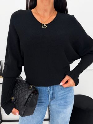Sweter damski na zimę ModnaKiecka.pl ze sklepu: ModnaKiecka.pl w kategorii: Swetry damskie - zdjęcie 64ECE52-355-6290_23073479