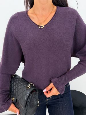 Sweter damski casual ModnaKiecka.pl ze sklepu: ModnaKiecka.pl w kategorii: Swetry damskie - zdjęcie 64ECE52-355-6290_23073483