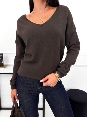 Modna Kiecka - Sweter damski casual ze sklepu: ModnaKiecka.pl w kategorii: Swetry damskie