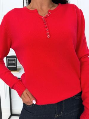 Sweter damski ze sklepu: ModnaKiecka.pl w kategorii: Swetry damskie - zdjęcie 64ECE52-355-6290_23073514
