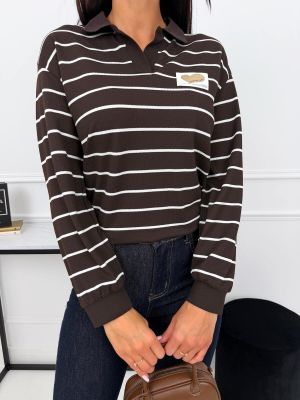 Bluzka damska casual ModnaKiecka.pl ze sklepu: ModnaKiecka.pl w kategorii: Bluzki damskie - zdjęcie 64ECE52-355-6290_23073601