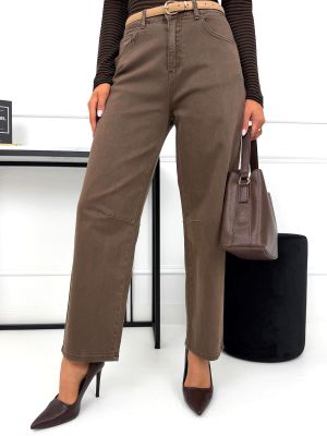 Spodnie damskie casual Modna Kiecka ze sklepu: ModnaKiecka.pl w kategorii: Spodnie damskie