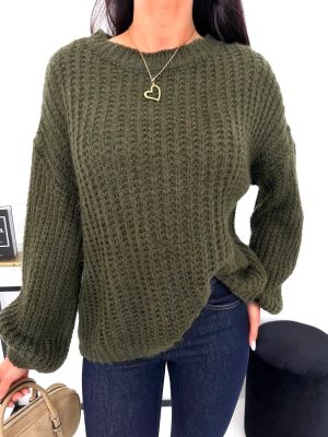 Sweter damski na zimę Modna Kiecka ze sklepu: ModnaKiecka.pl w kategorii: Swetry damskie