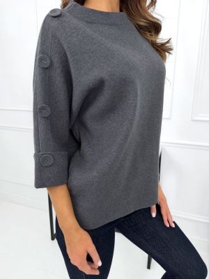 Sweter damski casual Modna Kiecka ze sklepu: ModnaKiecka.pl w kategorii: Swetry damskie