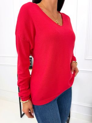 Sweter damski casual Modna Kiecka ze sklepu: ModnaKiecka.pl w kategorii: Swetry damskie