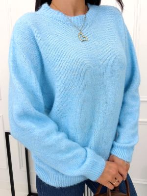 Sweter damski zimowy Modna Kiecka ze sklepu: ModnaKiecka.pl w kategorii: Swetry damskie