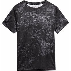 T-shirt chłopięce na lato 4F ze sklepu: SPORT-SHOP.pl w kategorii: T-shirty chłopięce - zdjęcie 6BAF450-D40-9631_155977