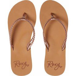 Klapki damskie na lato ROXY ze sklepu: SPORT-SHOP.pl w kategorii: Klapki damskie - zdjęcie 6BAF450-D40-9631_157001