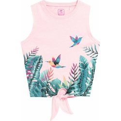 Bluzka dziewczęca letnia 4F ze sklepu: SPORT-SHOP.pl w kategorii: Bluzki dziewczęce - zdjęcie 6BAF450-D40-9631_157486