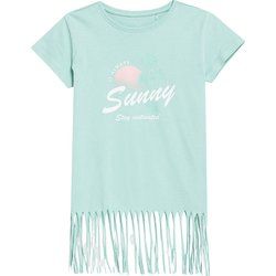 Bluzka dziewczęca na lato 4F ze sklepu: SPORT-SHOP.pl w kategorii: Bluzki dziewczęce - zdjęcie 6BAF450-D40-9631_157490