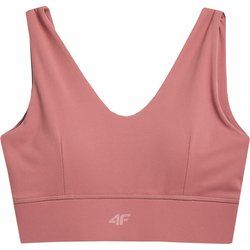 Biustonosz sportowy bez wzorów 4F ze sklepu: SPORT-SHOP.pl w kategorii: Biustonosze - zdjęcie 6BAF450-D40-9631_166578