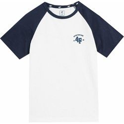 4F - T-shirt chłopięce na lato ze sklepu: SPORT-SHOP.pl w kategorii: T-shirty chłopięce - zdjęcie 6BAF450-D40-9631_167256