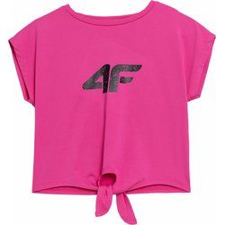 4F - Bluzka dziewczęca na lato ze sklepu: SPORT-SHOP.pl w kategorii: Bluzki dziewczęce - zdjęcie 6BAF450-D40-9631_167330