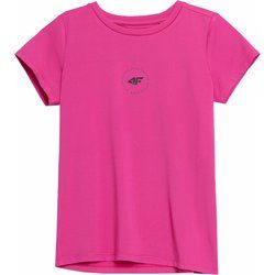4F - Bluzka dziewczęca na lato ze sklepu: SPORT-SHOP.pl w kategorii: Bluzki dziewczęce - zdjęcie 6BAF450-D40-9631_167333